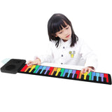 Maxbell 37 Key Roll up Flexible Piano Roll up Piano for Travel Programming Beginners