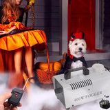 Maxbell Fog Machine Mini Smoke Machine for DJ Performance Outdoor Indoor Party Disco