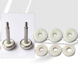 Maxbell 10Pcs Felt Washers Sturdy Musical Parts Accessories Brass Musical Instrument euphonium