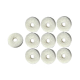 Maxbell 10Pcs Felt Washers Sturdy Musical Parts Accessories Brass Musical Instrument euphonium