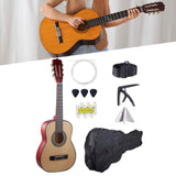 Maxbell 30" Wood Classical Guitar Compact with Gig Bag for Beginner Adults Boys Girls Wood