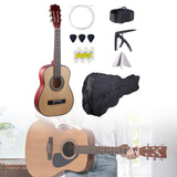 Maxbell 30" Wood Classical Guitar Compact with Gig Bag for Beginner Adults Boys Girls Wood