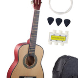 Maxbell 30" Wood Classical Guitar Compact with Gig Bag for Beginner Adults Boys Girls Wood