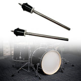 Maxbell 2 Pieces Floor Tom Legs Musical Instrument Accessories Drum Kit Support Legs