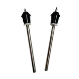 Maxbell 2 Pieces Floor Tom Legs Musical Instrument Accessories Drum Kit Support Legs