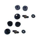 Maxbell Cymbal Accessories Sturdy Portable Cymbal Stand Felt for Percussion Drum Set Black