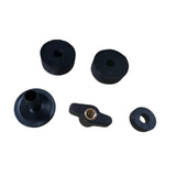 Maxbell Cymbal Accessories Sturdy Portable Cymbal Stand Felt for Percussion Drum Set Black