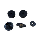Maxbell Cymbal Accessories Sturdy Portable Cymbal Stand Felt for Percussion Drum Set Black
