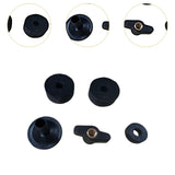 Maxbell Cymbal Accessories Sturdy Portable Cymbal Stand Felt for Percussion Drum Set Black
