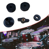 Maxbell Cymbal Accessories Sturdy Portable Cymbal Stand Felt for Percussion Drum Set Black