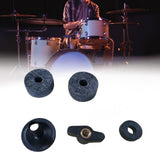 Maxbell Cymbal Accessories Sturdy Portable Cymbal Stand Felt for Percussion Drum Set Gray