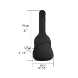 Maxbell Guitar Gig Bag Soft Sturdy Electric Bass Bag for Classic Guitar Concert Home for 36inch