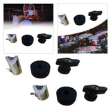 Maxbell Cymbal Accessories Easy to Install Sturdy Cymbal Holder for Percussion Parts Long Cymbal Rest