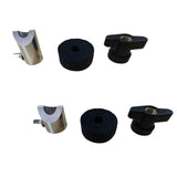 Maxbell Cymbal Accessories Easy to Install Sturdy Cymbal Holder for Percussion Parts Long Cymbal Rest