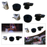 Maxbell Cymbal Accessories Easy to Install Sturdy Cymbal Holder for Percussion Parts Long Cymbal Rest