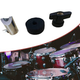 Maxbell Cymbal Accessories Easy to Install Sturdy Cymbal Holder for Percussion Parts Long Cymbal Rest