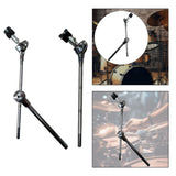Maxbell Cymbal Holder Clamp Adjustable Mount Cymbal Clip Drum Extension Clamp Holder with Arm Clamp