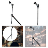 Maxbell Cymbal Holder Clamp Adjustable Mount Cymbal Clip Drum Extension Clamp Holder with Arm Clamp