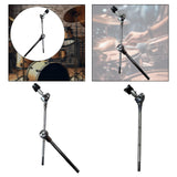 Maxbell Cymbal Holder Clamp Adjustable Mount Cymbal Clip Drum Extension Clamp Holder with Arm Clamp