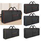 Maxbell 61Key Keyboard Bag Padded Electric Piano Case for Concert School Performance Red