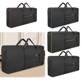 Maxbell 61Key Keyboard Bag Padded Electric Piano Case for Concert School Performance Red
