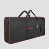Maxbell 61Key Keyboard Bag Padded Electric Piano Case for Concert School Performance Red