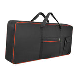 Maxbell 61Key Keyboard Bag Padded Electric Piano Case for Concert School Performance Red