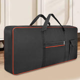 Maxbell 61Key Keyboard Bag Padded Electric Piano Case for Concert School Performance Red