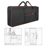 Maxbell 61Key Keyboard Bag Padded Electric Piano Case for Concert School Performance Red