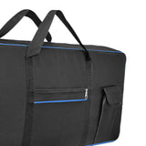 Maxbell 61Key Keyboard Bag Padded Electric Piano Case for Concert School Performance Blue