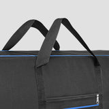 Maxbell 61Key Keyboard Bag Padded Electric Piano Case for Concert School Performance Blue