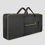 Maxbell 61Key Keyboard Bag Padded Electric Piano Case for Concert School Performance Yellow