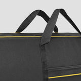 Maxbell 61Key Keyboard Bag Padded Electric Piano Case for Concert School Performance Yellow