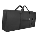 Maxbell 61Key Keyboard Bag Padded Electric Piano Case for Concert School Performance Black