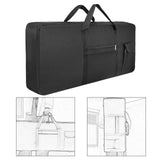 Maxbell 61Key Keyboard Bag Padded Electric Piano Case for Concert School Performance Black