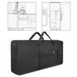 Maxbell 61Key Keyboard Bag Padded Electric Piano Case for Concert School Performance Black