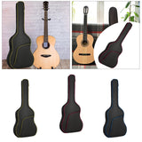 Maxbell Acoustic Guitar Bag 40inch 41inch Guitar Backpack for Travel Acoustic Guitar yellow