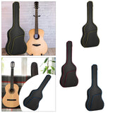 Maxbell Acoustic Guitar Bag 40inch 41inch Guitar Backpack for Travel Acoustic Guitar yellow