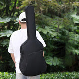 Maxbell Acoustic Guitar Bag 40inch 41inch Guitar Backpack for Travel Acoustic Guitar yellow