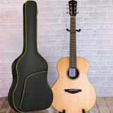 Maxbell Acoustic Guitar Bag 40inch 41inch Guitar Backpack for Travel Acoustic Guitar yellow