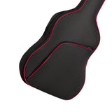 Maxbell Acoustic Guitar Bag 40inch 41inch Guitar Backpack for Travel Acoustic Guitar red