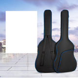 Maxbell Acoustic Guitar Bag 40inch 41inch Guitar Backpack for Travel Acoustic Guitar blue