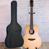 Maxbell Acoustic Guitar Bag 40inch 41inch Guitar Backpack for Travel Acoustic Guitar blue