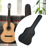 Maxbell Acoustic Guitar Bag 40inch 41inch Guitar Backpack for Travel Acoustic Guitar blue