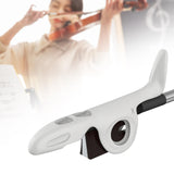 Maxbell Violin Bow Grip Violins Collimator Bow Straightener for Kids Beginner Adults white