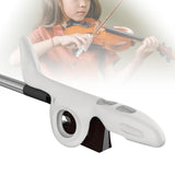 Maxbell Violin Bow Grip Violins Collimator Bow Straightener for Kids Beginner Adults white