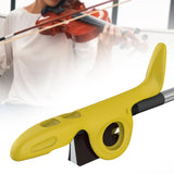 Maxbell Violin Bow Grip Violins Collimator Bow Straightener for Kids Beginner Adults yellow