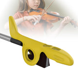 Maxbell Violin Bow Grip Violins Collimator Bow Straightener for Kids Beginner Adults yellow