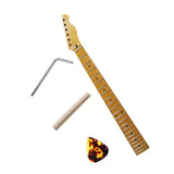 Maxbell Maple Wood Guitar Neck Smooth Surface 22 Frets for Electric Guitar Accessory