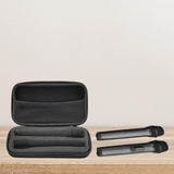 Maxbell Microphone Storage Bag Travel Eva Box for Outdoor Activity Party Travelling